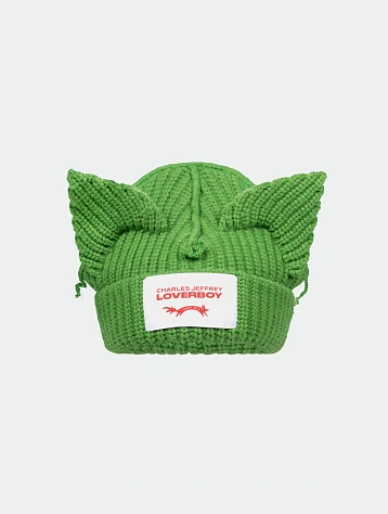 Шапка Charles Jeffrey Loverboy Chunky Ears Green