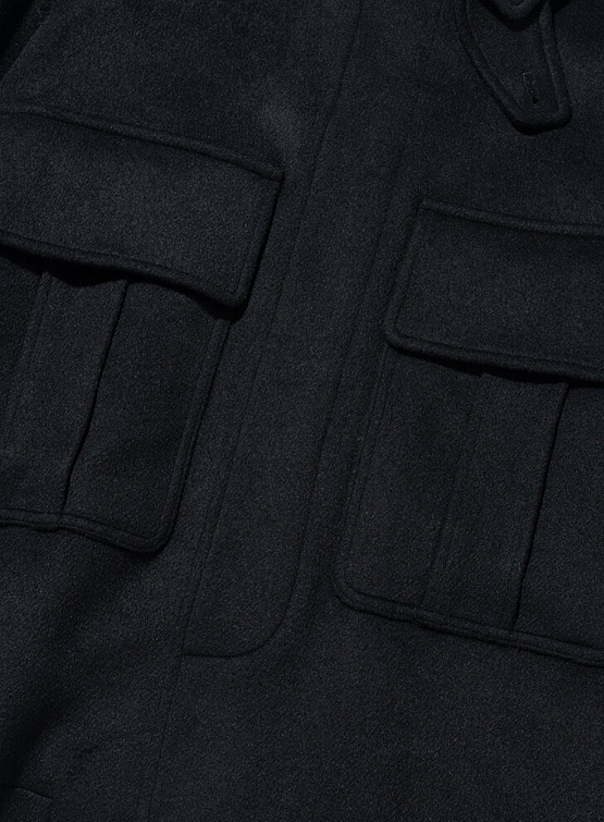 Полупальто Uniform Bridge Pocket Wool Short Coat Dark Navy