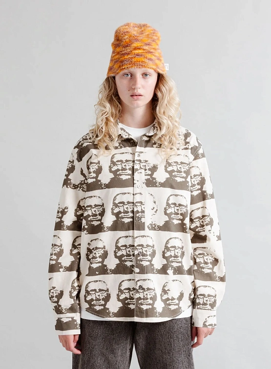 Рубашка Heresy Stone Head Shirt Ecru