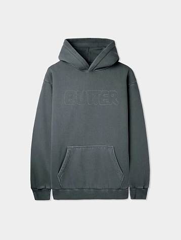 Худи Butter Goods Distressed Dye Pullover Hood Pepper