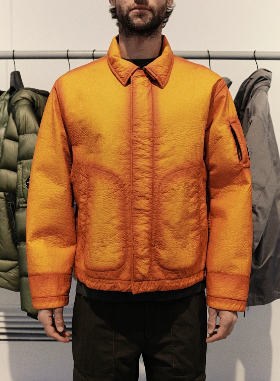 Куртка C.P. Company Feltro Bi-Film Short Russet Orange