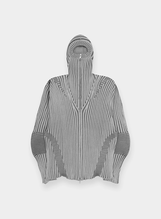 Кардиган LUEDER Healer Knit Zip Jacket Silver Grey