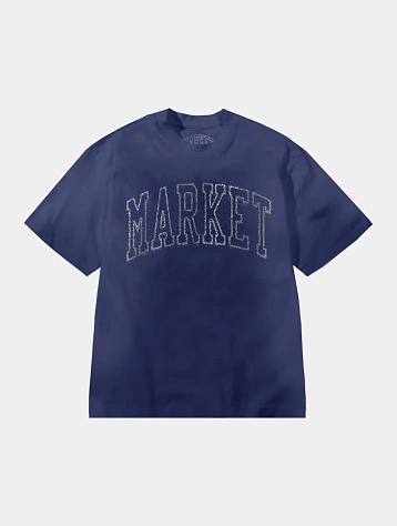 Футболка MARKET VINTAGE ARC T-SHIRT Blue
