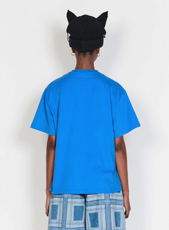 Футболка Charles Jeffrey Loverboy Label Tee Blue