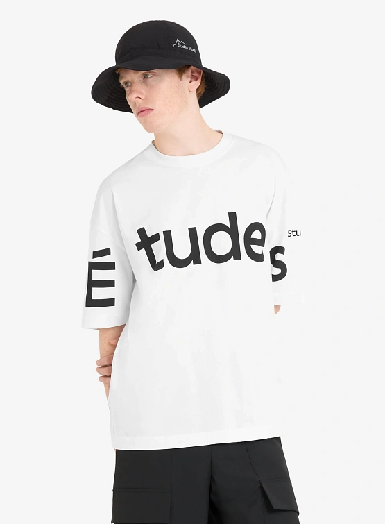 Футболка Études Relax T-shirt Big Études White