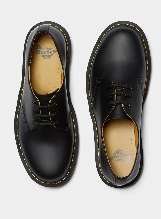 Полуботинки Dr. Martens 1461 Smooth Leather Oxford Black