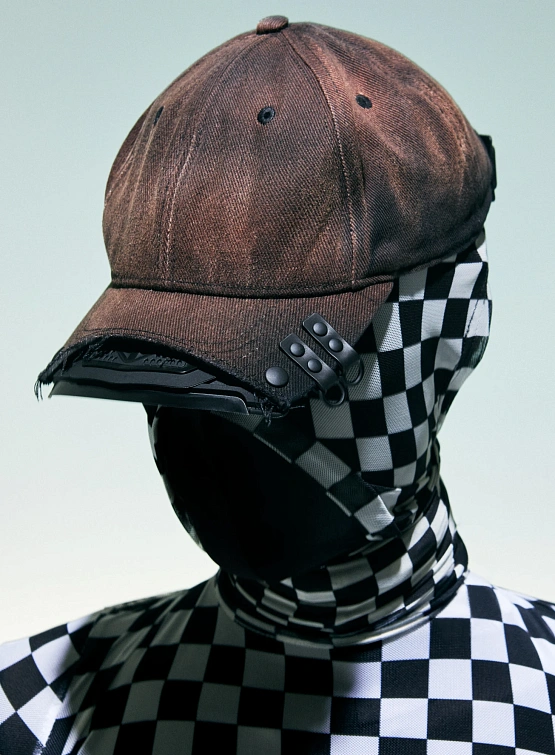 Кепка INNERRAUM Object C52 Cropped Baseball Distressed