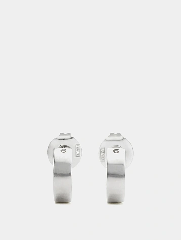Серьги MM6 Maison Margiela Numeric Minimal