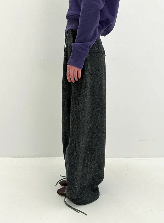 Брюки STUDIO SLOW X SINIY VSADNIK EXCLUSIVE Herringbone Monks Pants