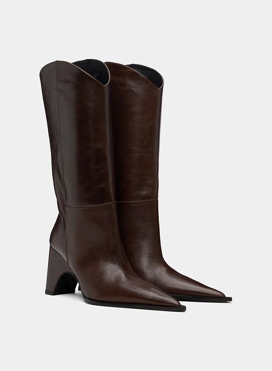 Женские сапоги Coperni Cowboy Bridge Brown