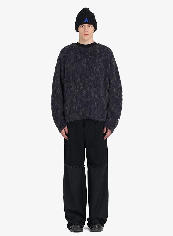 Джемпер Études Mohair Round Neck Navy