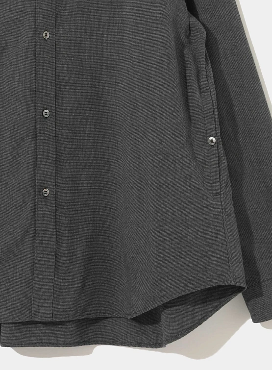 Рубашка UNDERCOVER Cotton Oxford Graphic Patch Charcoal