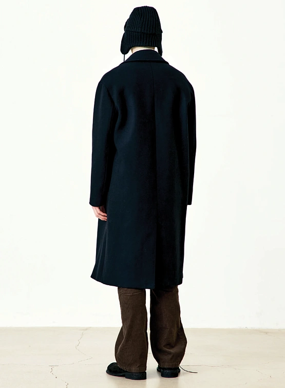 Пальто COOR MTR Over-Fit Double Long Coat Black