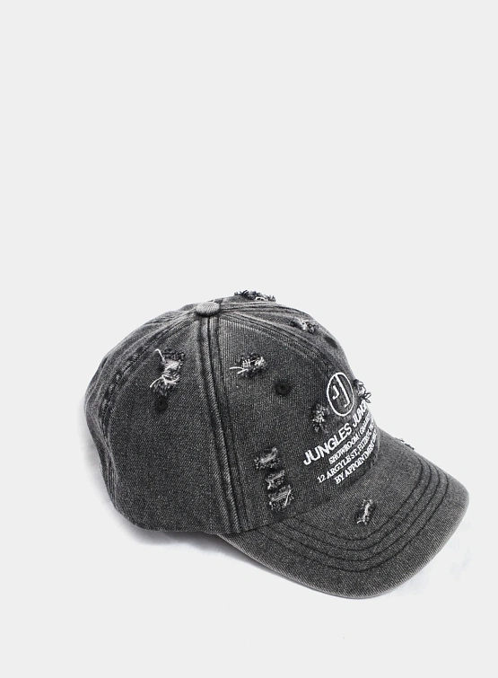 Кепка Jungles Jungles Appointment Only Distressed Black