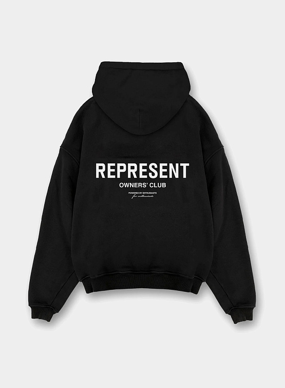 Зип-худи Represent Clo Owners Club Zip Black