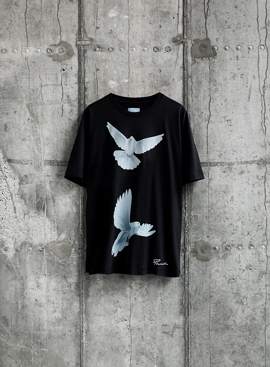 Футболка 3.PARADIS Freedom Dove T-shirt Black