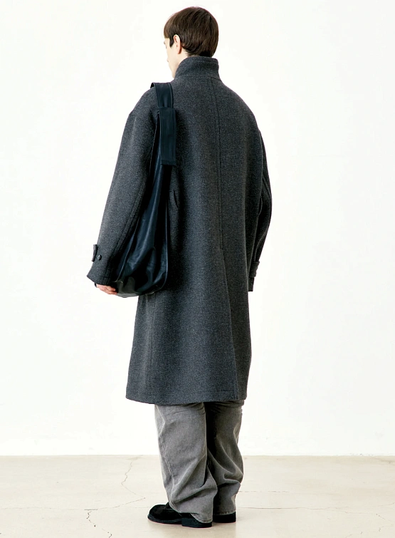 Пальто COOR Cashmere High-Neck Cinder Grey