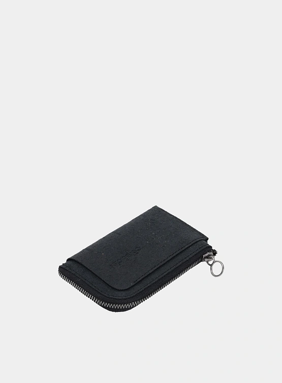 Кошелек COTE&CIEL Wallet & Purse Zippered Leather Black