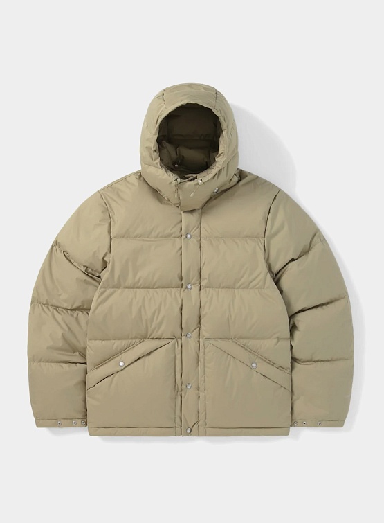 Пуховик thisisneverthat Classic Ripstop Down Parka Beige