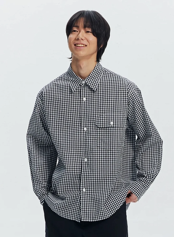 Рубашка FrizmWORKS Ease Gingnam Check Black