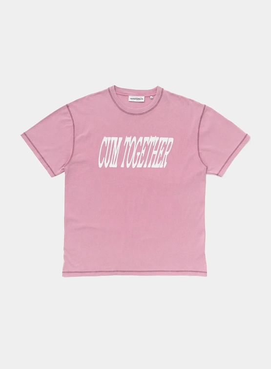 Футболка Carne Bollente Cum Together Off Pink