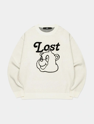 Свитер LMC Bear Face Knit Sweater Ivory