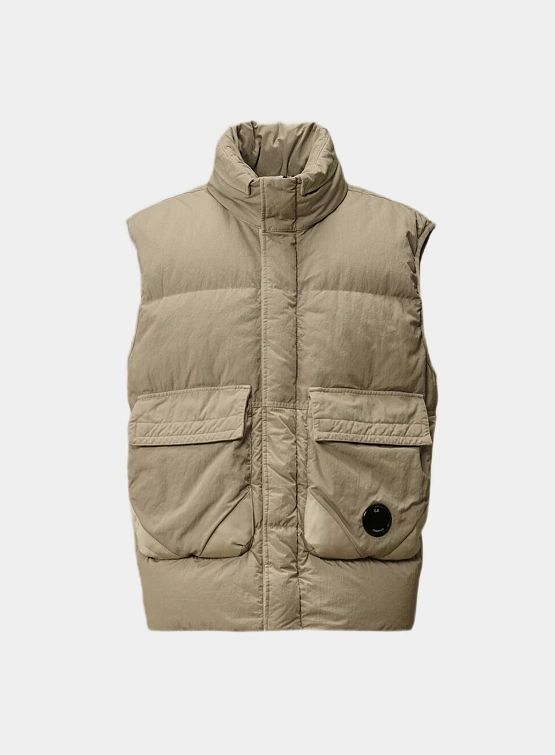 Жилет C.P. Company EcoChrome Padded Shell London Fog