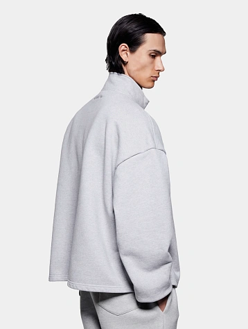 Халф-зип MKI MIYUKI ZOKU 800 GSM Superweight Grey