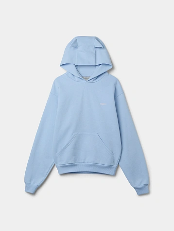 Женское худи Coperni Horn Hoodie Blue/Pink