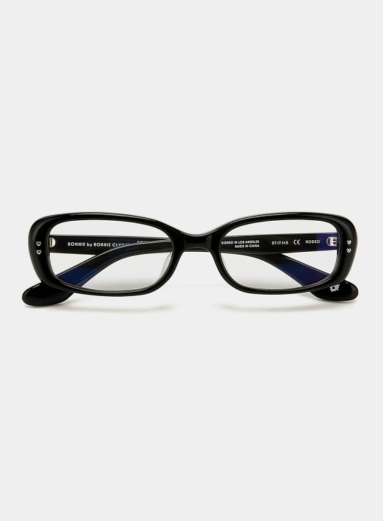 Очки Bonnie Clyde Rodeo Black & Clear Lens