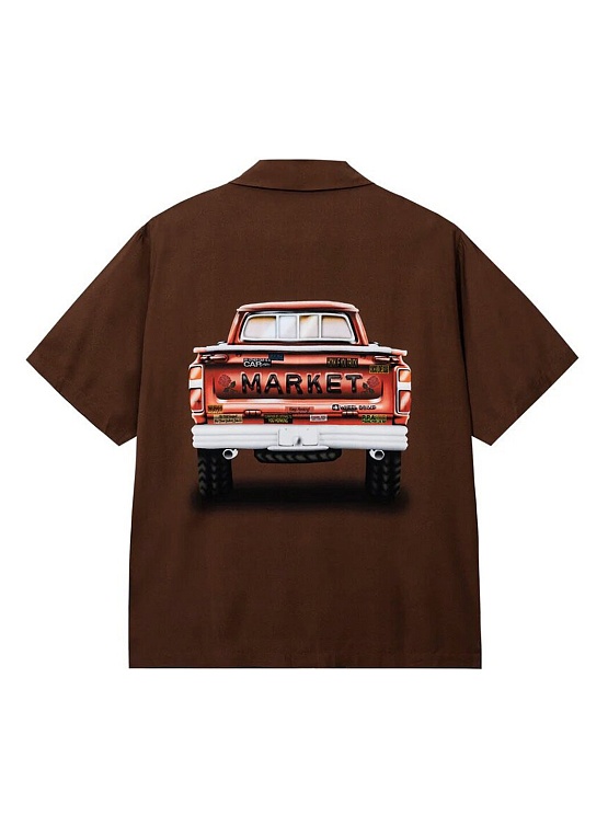 Рубашка MARKET Keep Honking Button Up Acorn