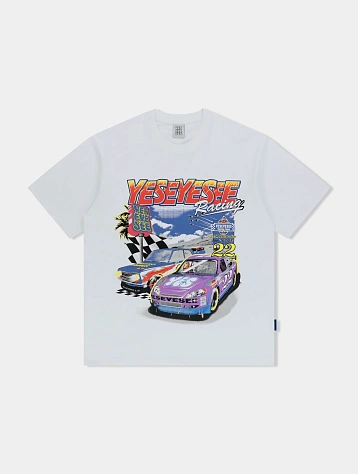 Футболка YESEYESEE Racing Tee White