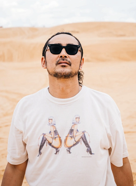 Футболка SAINT MXXXXXX x Sorayama Ladies Tee White