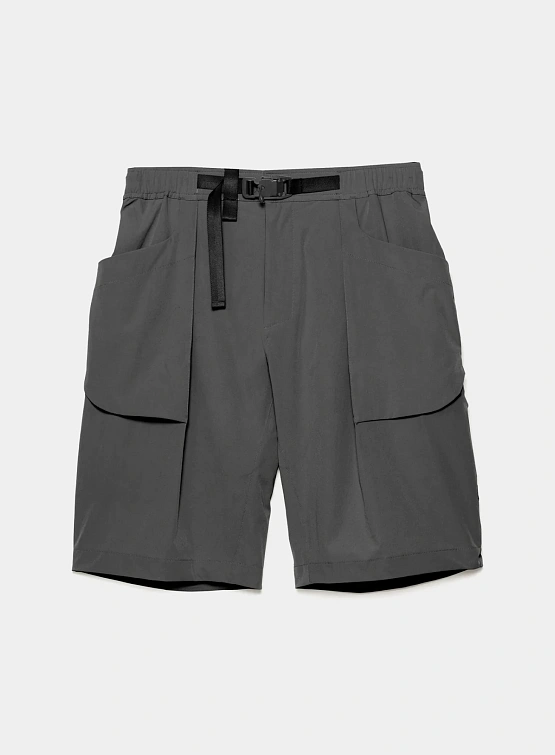 Шорты MAHARISHI 6042 Recycled Nylon Cargo Charcoal