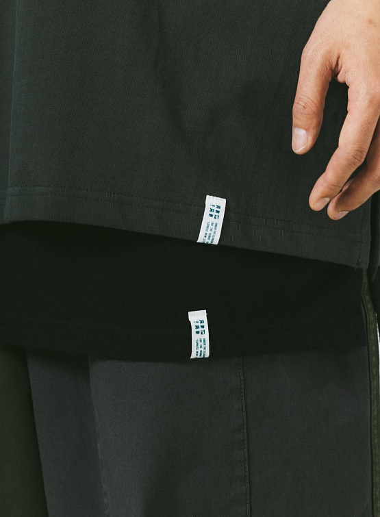 Футболка ANGLAN Stack Logo Half Tee Khaki
