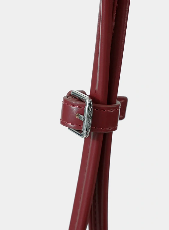 Женская сумка STAND OIL More Baguette Red Wine