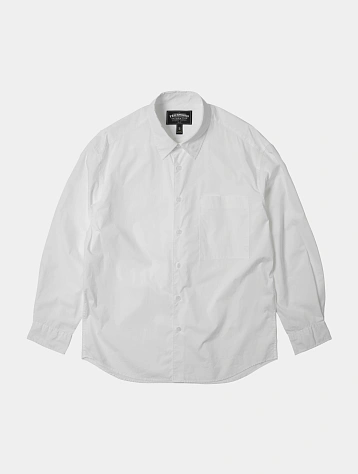 Рубашка FrizmWORKS Typewriter Relaxed Shirt White