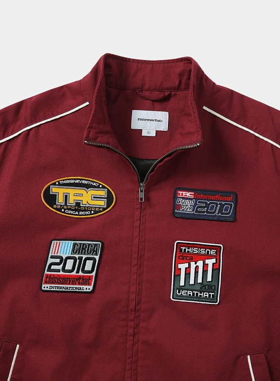 Ветровка thisisneverthat TRC Racing Jacket Red