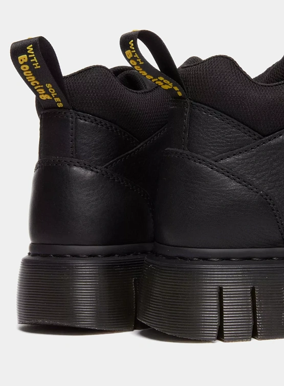 Ботинки Dr. Martens Woodard Grizzly Leather Low Casual Black