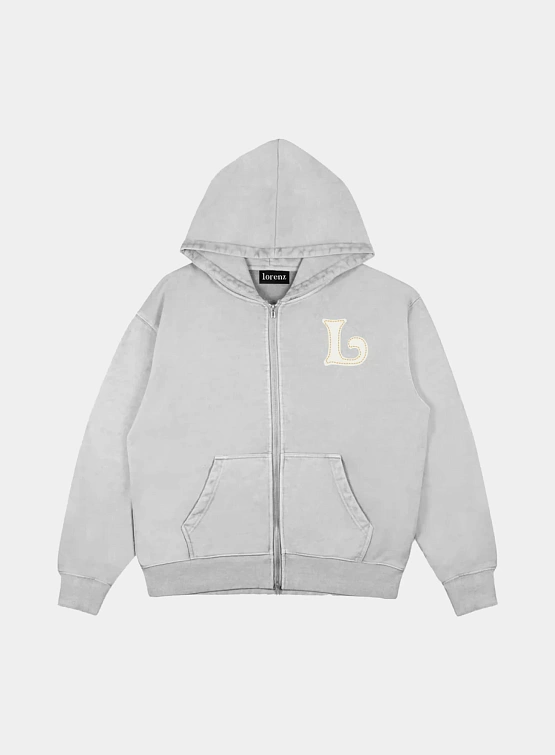 Зип-худи lorenz El Appliqué Grey