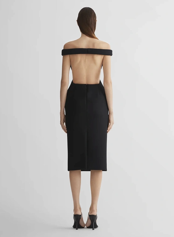 Женское платье MUGLER Sculptural Black