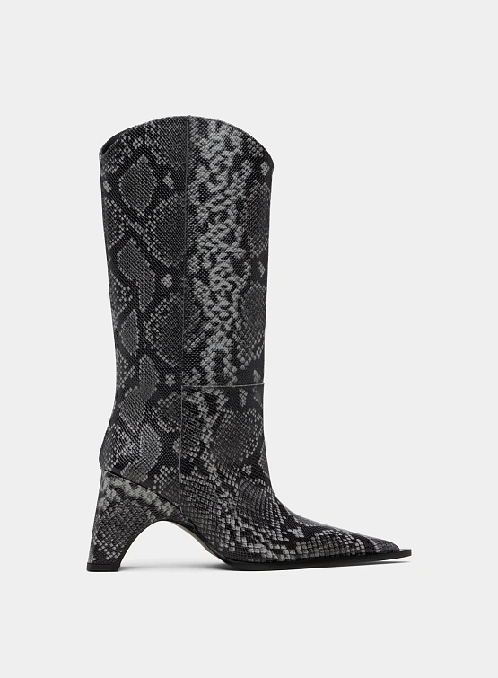 Женские сапоги Coperni Cowboy Bridge Grey/Black