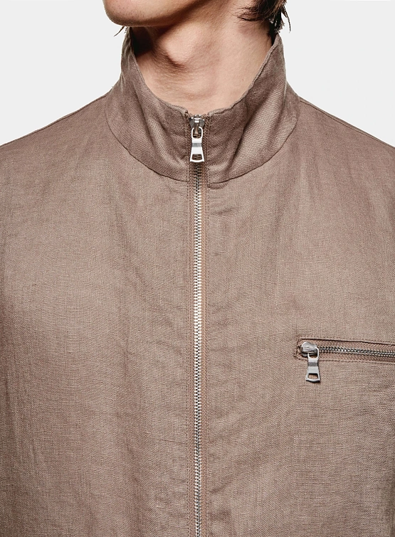 Олимпийка MKI MIYUKI ZOKU Linen Track Mushroom