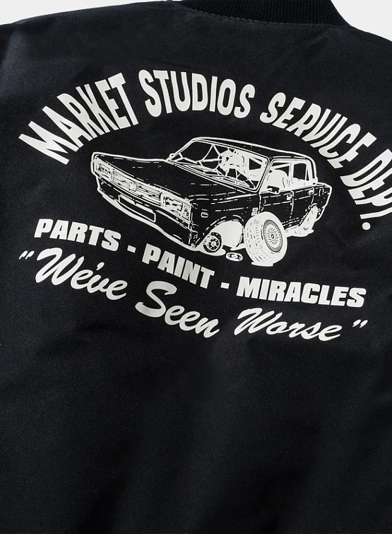 Бомбер MARKET HANDYMAN REVERSIBLE BOMBER Black