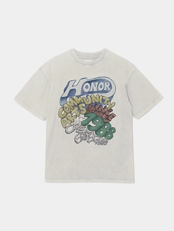 Футболка HONOR THE GIFT Comm Arts Creative Bone