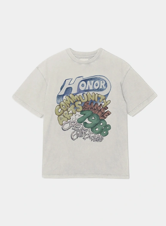 Футболка HONOR THE GIFT Comm Arts Creative Bone