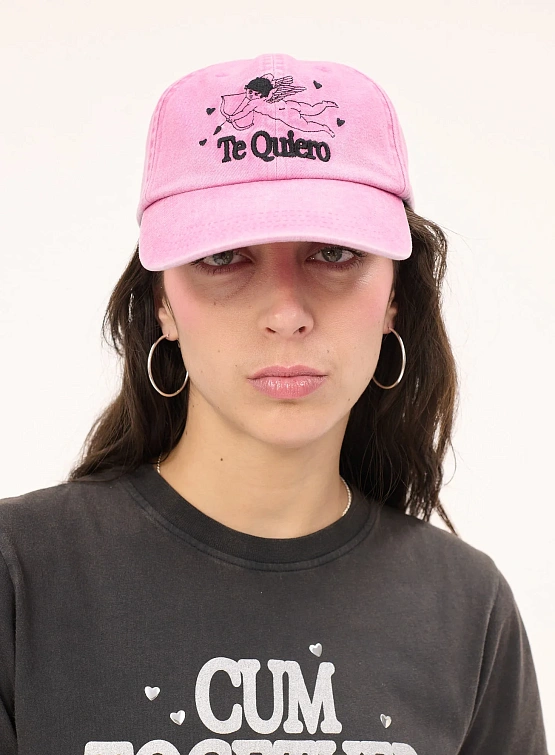 Кепка Carne Bollente Te Quiero Off Pink