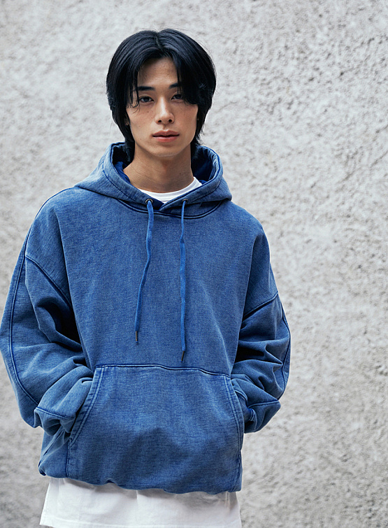 Худи FrizmWORKS OG Vintage Dyeing Pullover Navy