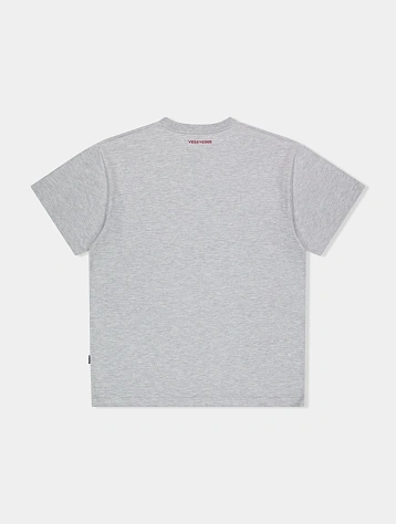 Футболка YESEYESEE Geometric Logo Tee Grey