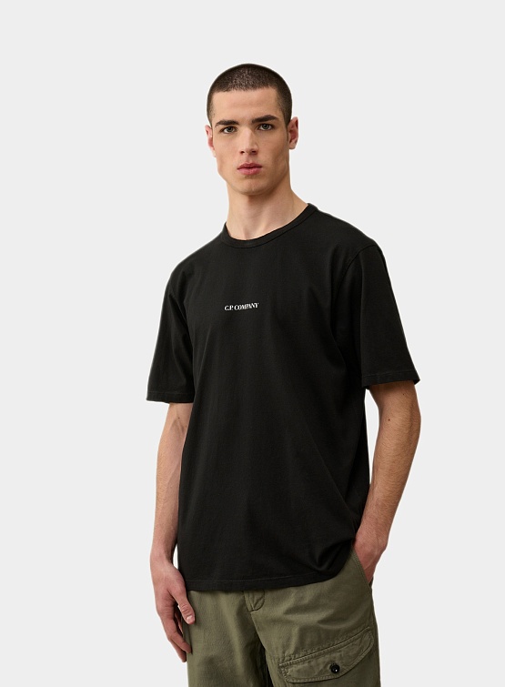 Футболка C.P. Company Cotton T-shirt Black